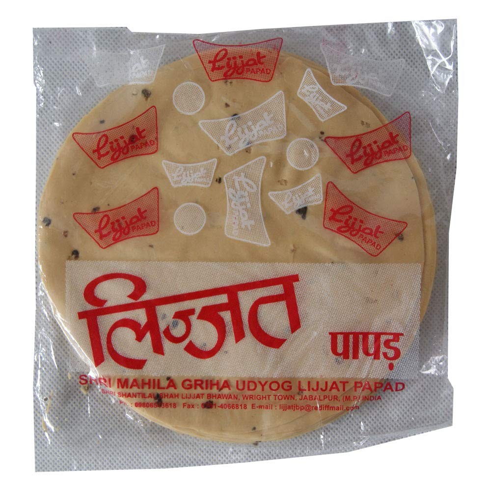Lijjat Jeera Papad 200 gr