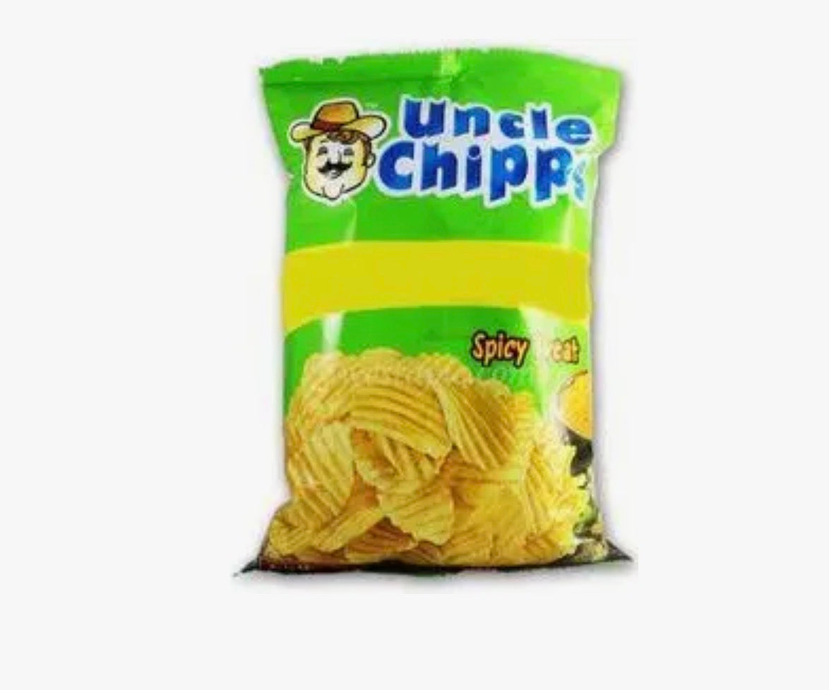 Uncle Green Chips Spicy & Salted 48 gr