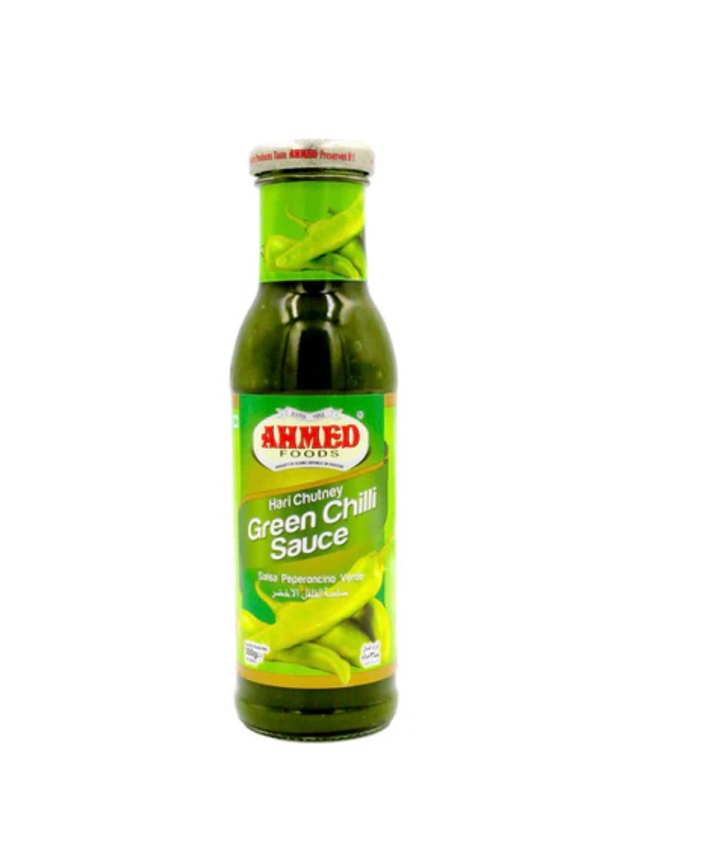 Ahmed Green Chilli Sauce 300 gr
