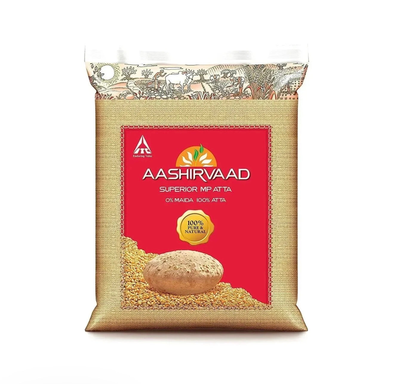 Aashirvaad Atta Flour 5kg(Export Quality)EXP 29 dec 2026