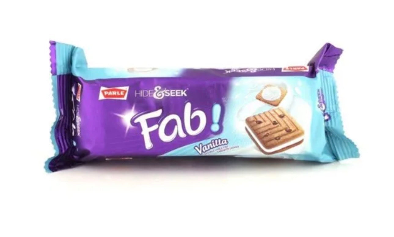 Parle Hide & Seek Fab vanilla  Biscuits 112g