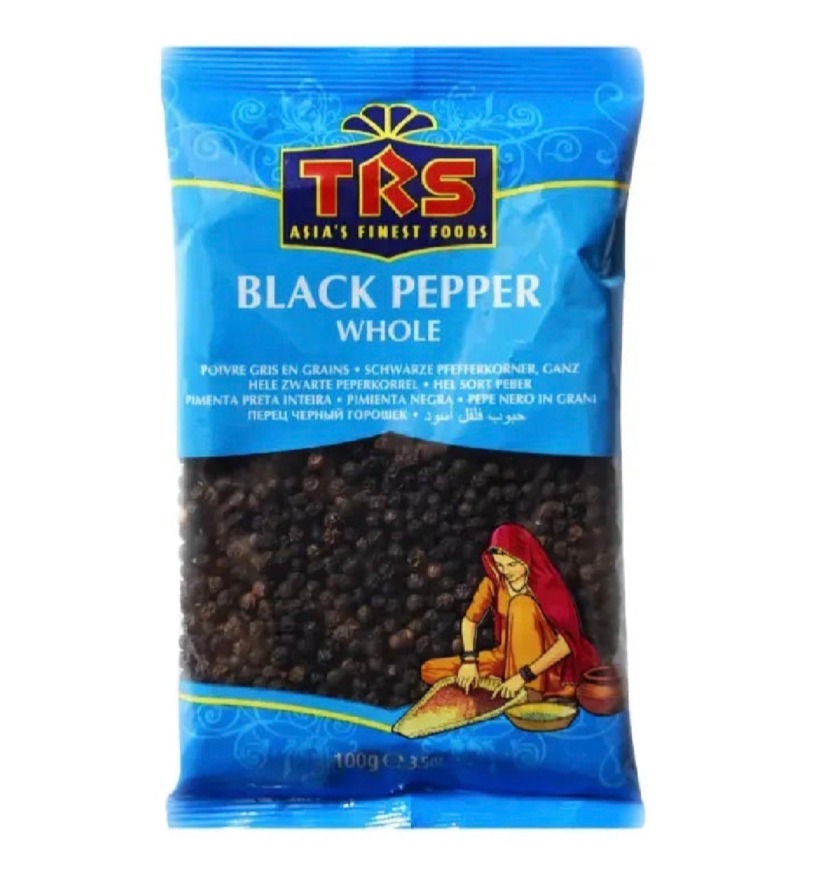 TRS Black Pepper Whole - 100g