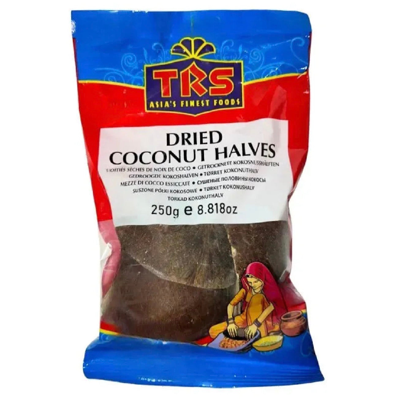TRS Dried Coconut Halves 250g