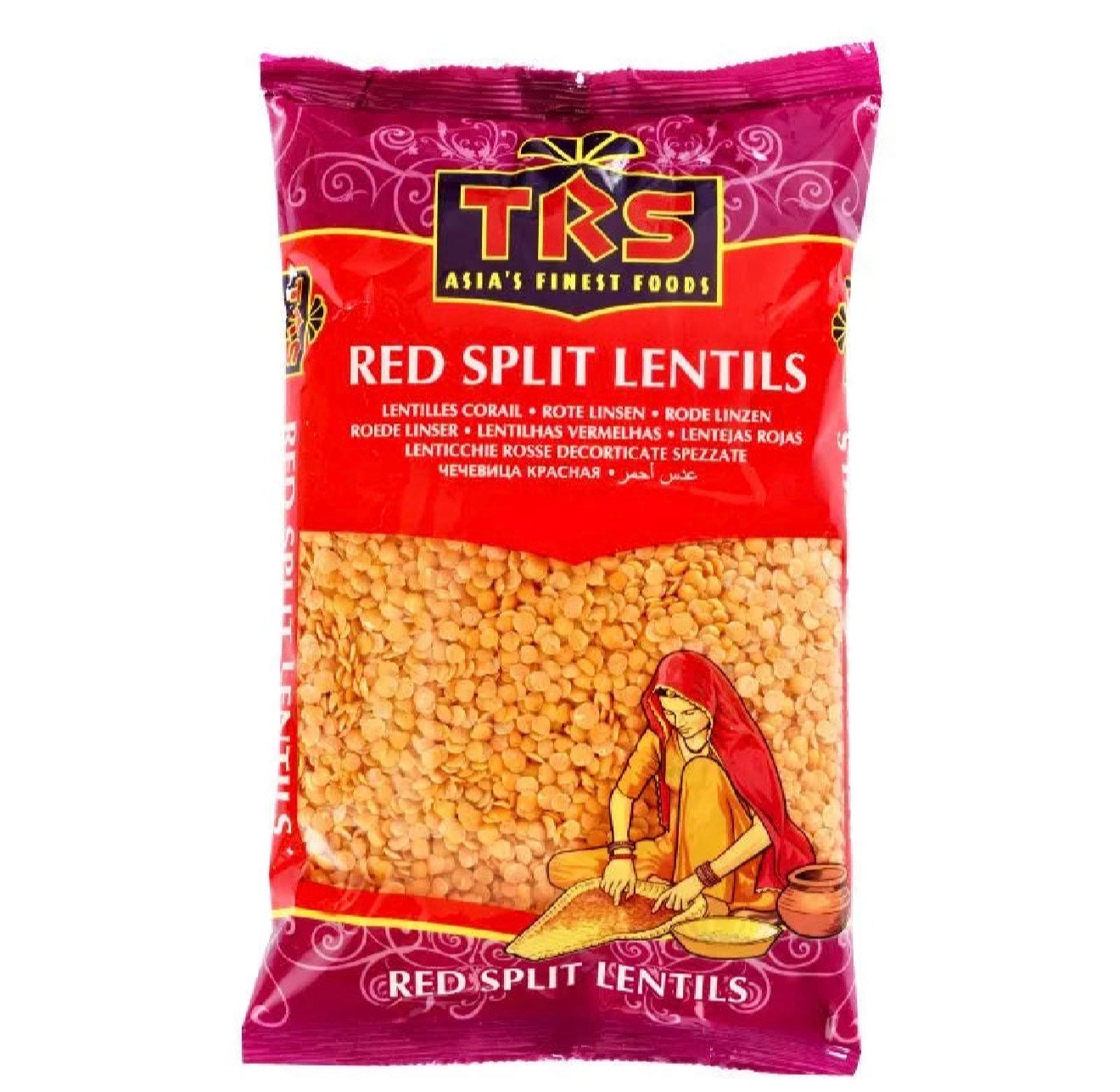TRS Red Lentils (Masoor Dal) 2Kgs