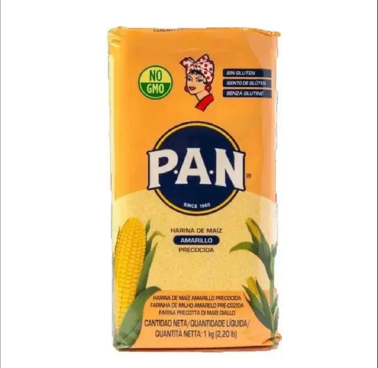 HARINA PAN MAIS (Maize) FLOUR YELLOW 1Kg