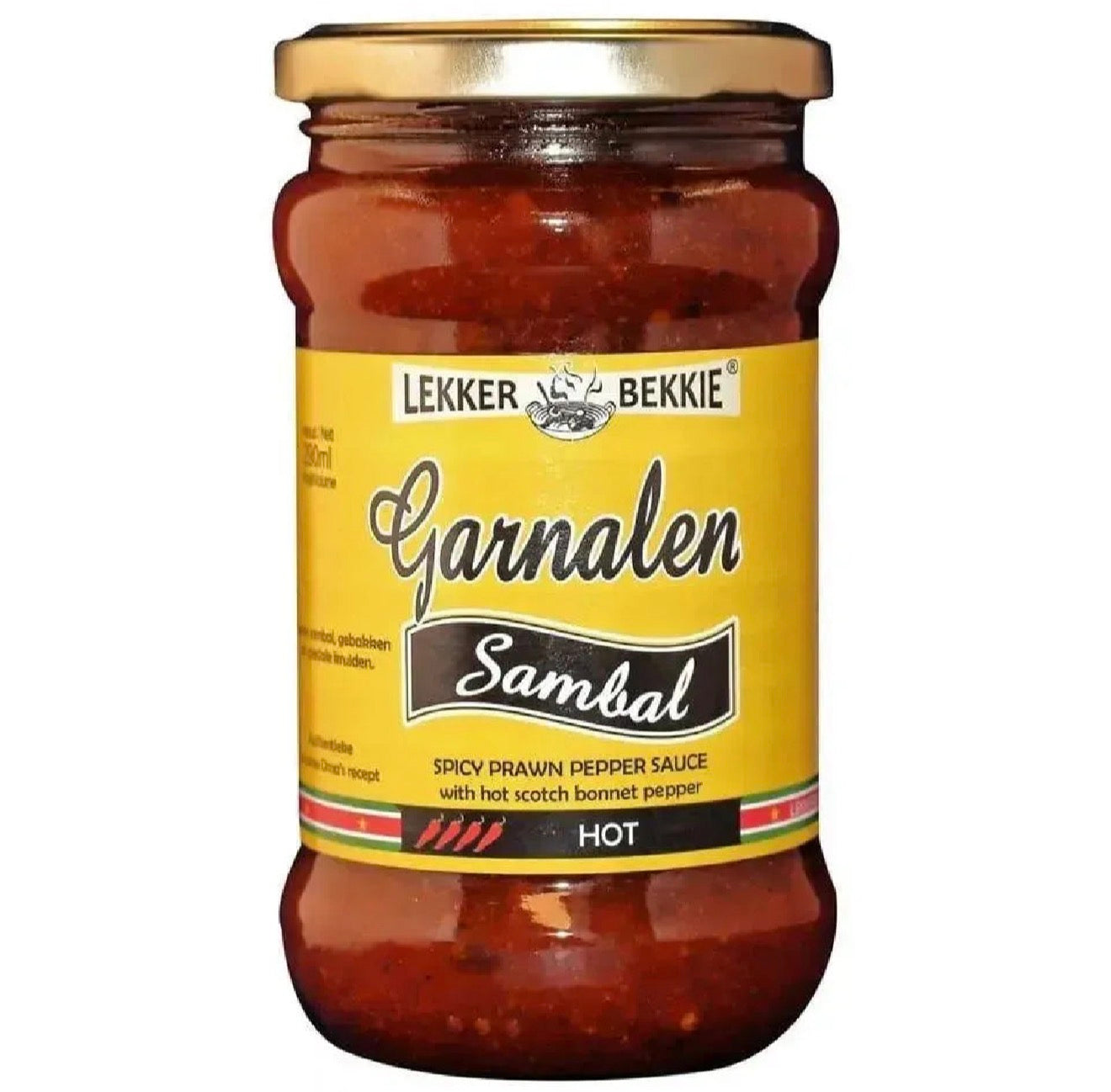 Lekker Bekkie - Garnalen Shrimp Sambal  290ml