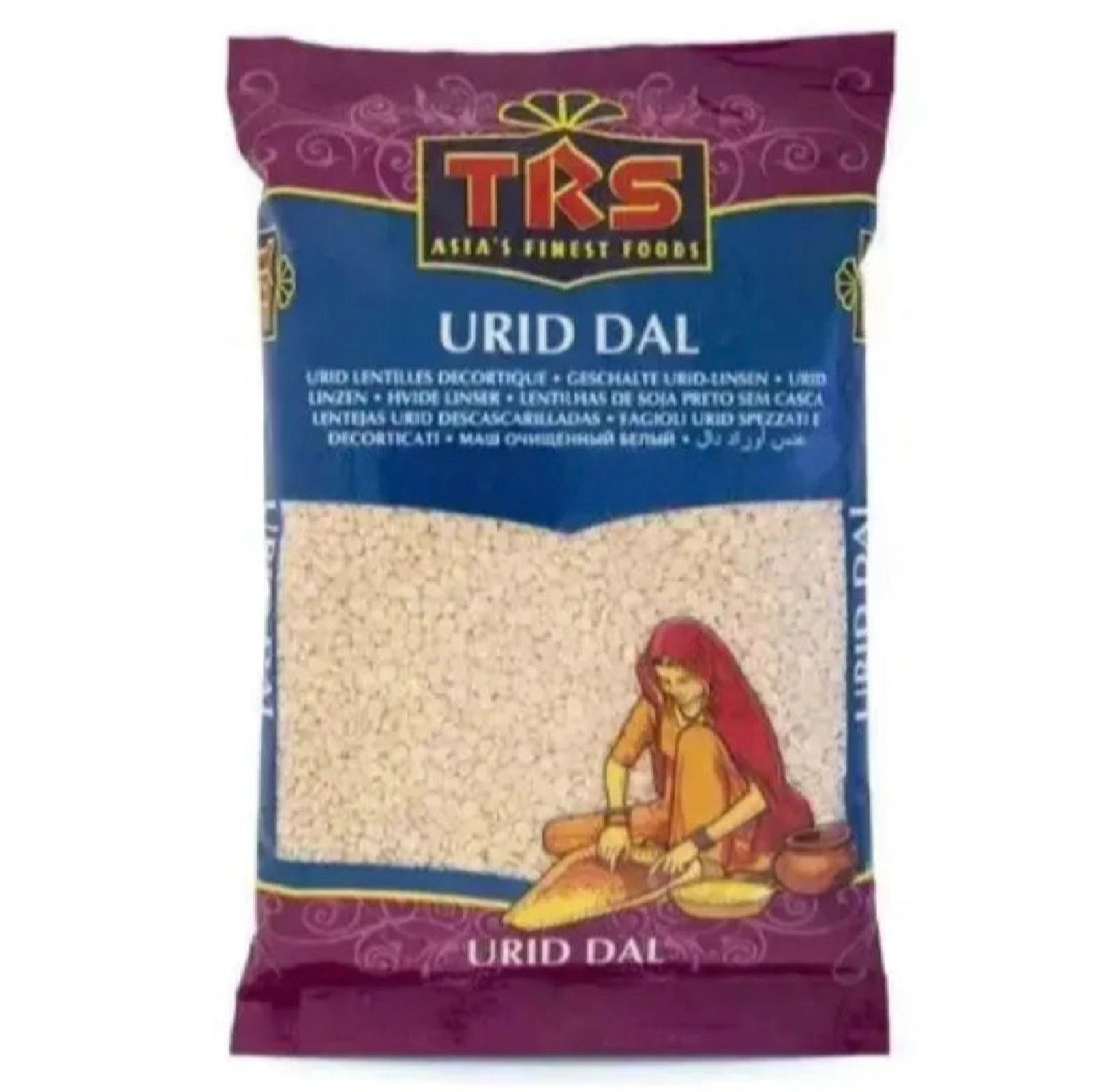 TRS Urid / Urad Dal- Washed - 2Kgs
