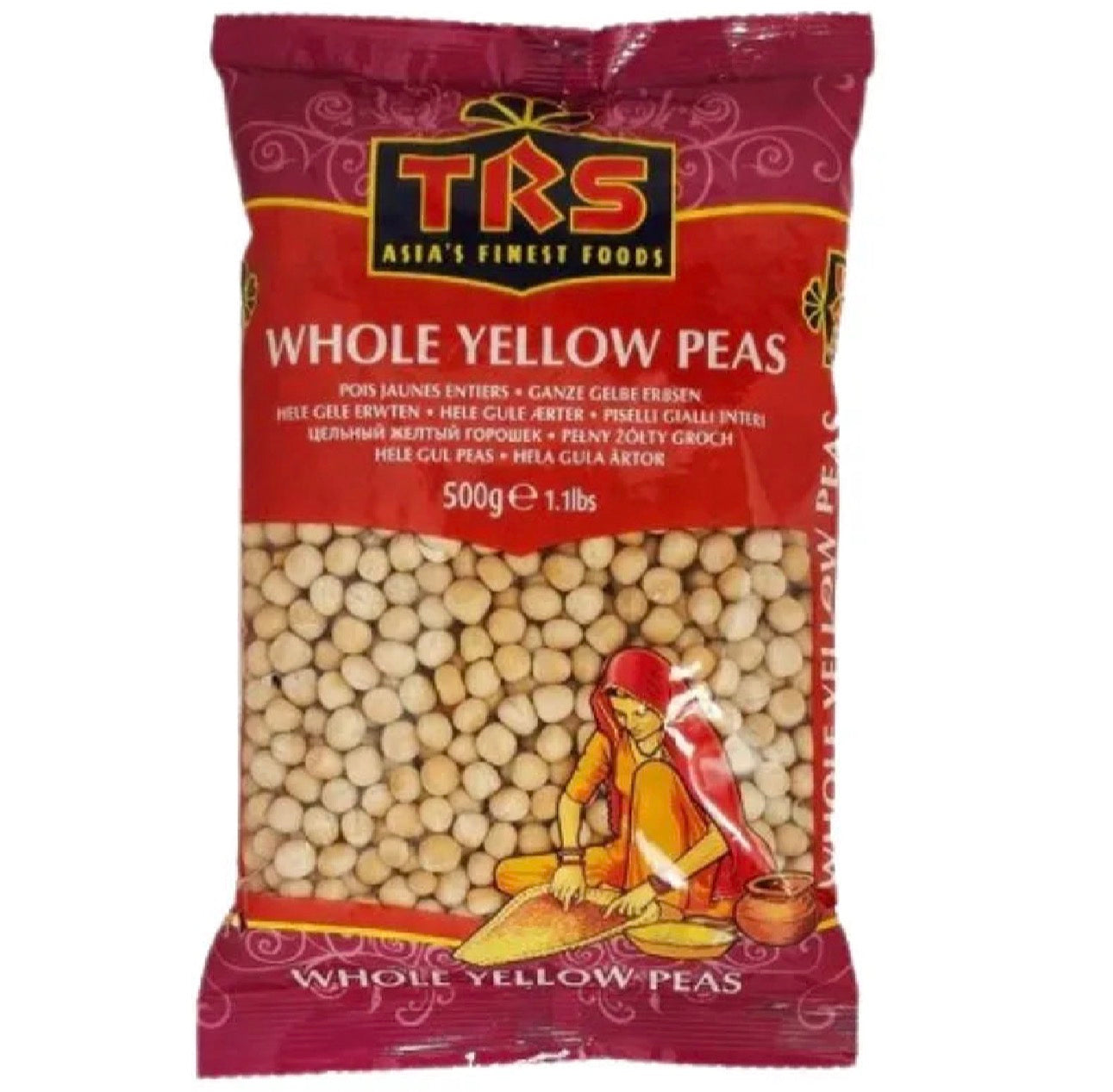 TRS Whole Yellow Peas  500g