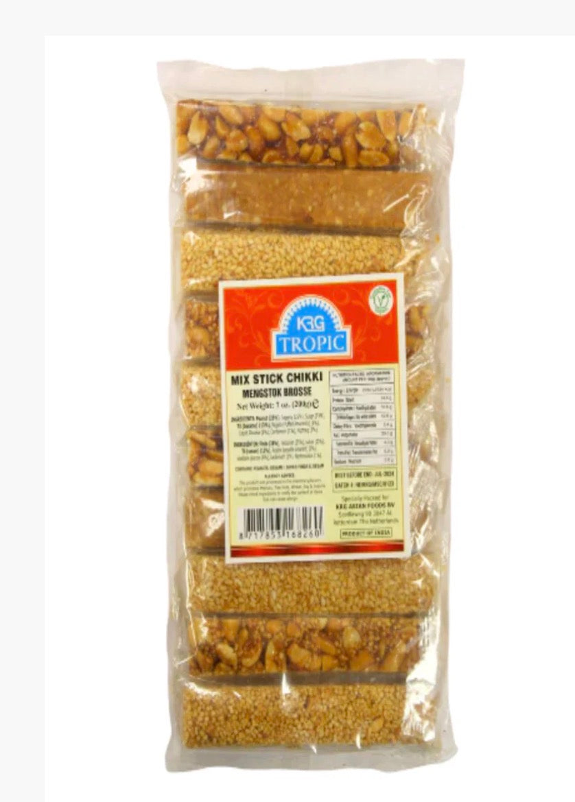 KRG Gajak Mix Stick Chikki 160g