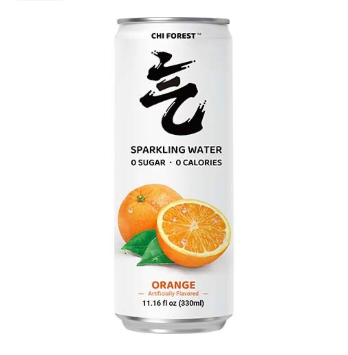CHI FOREST  Sparkling Water Orange Can 330ml
