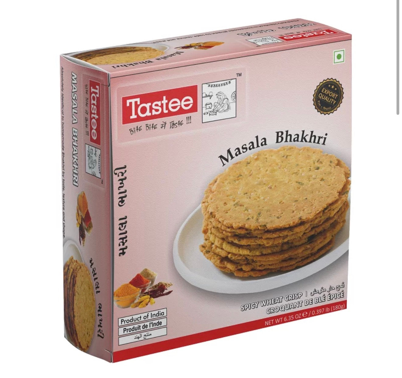 Tastee Bhakhari Masala 180g