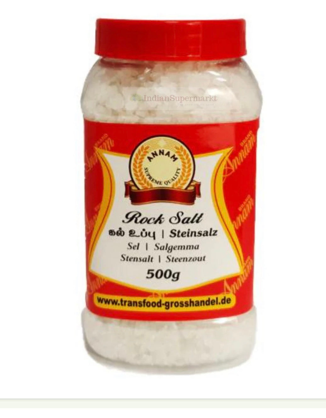 Annam Rock salt jar 500g