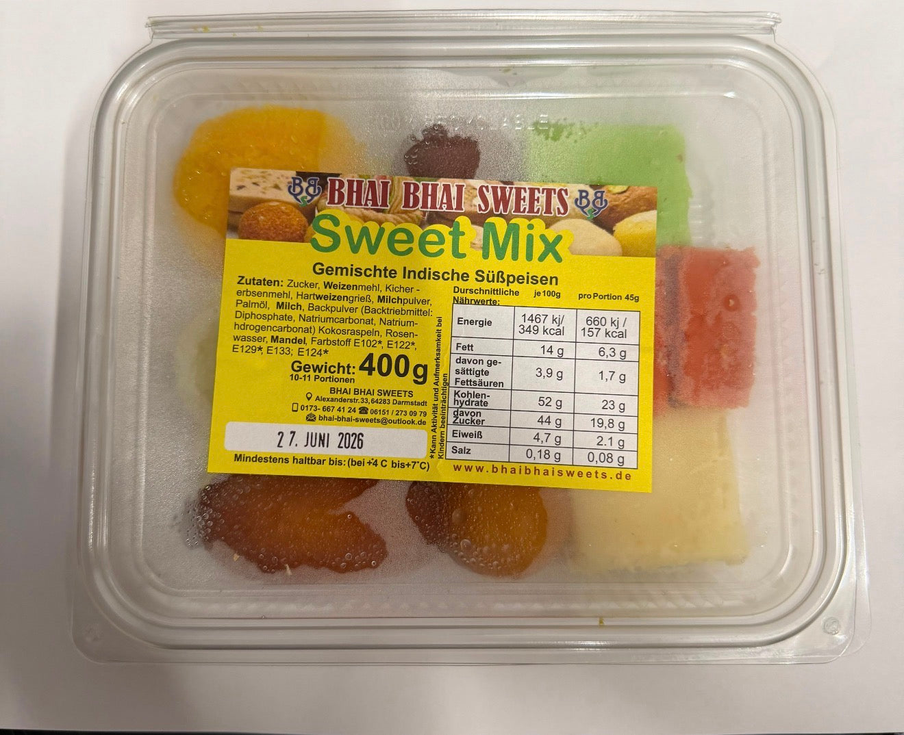 Fresh Sweet Mix 400g