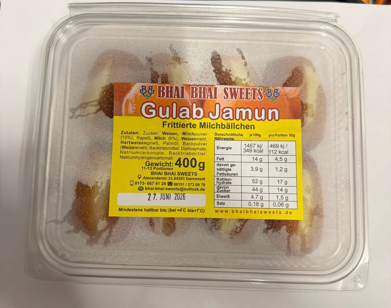 Fresh Cham Cham 400g