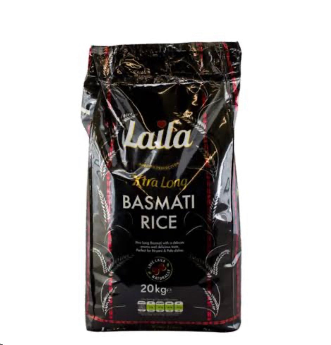 Laila Exta Long Basmati Rice 20kg
