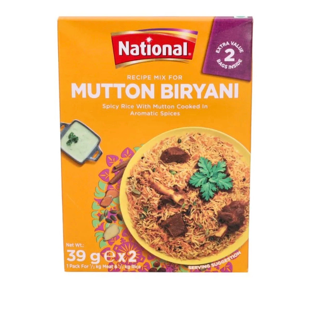 National Mutton Biryani Mix 78 gr