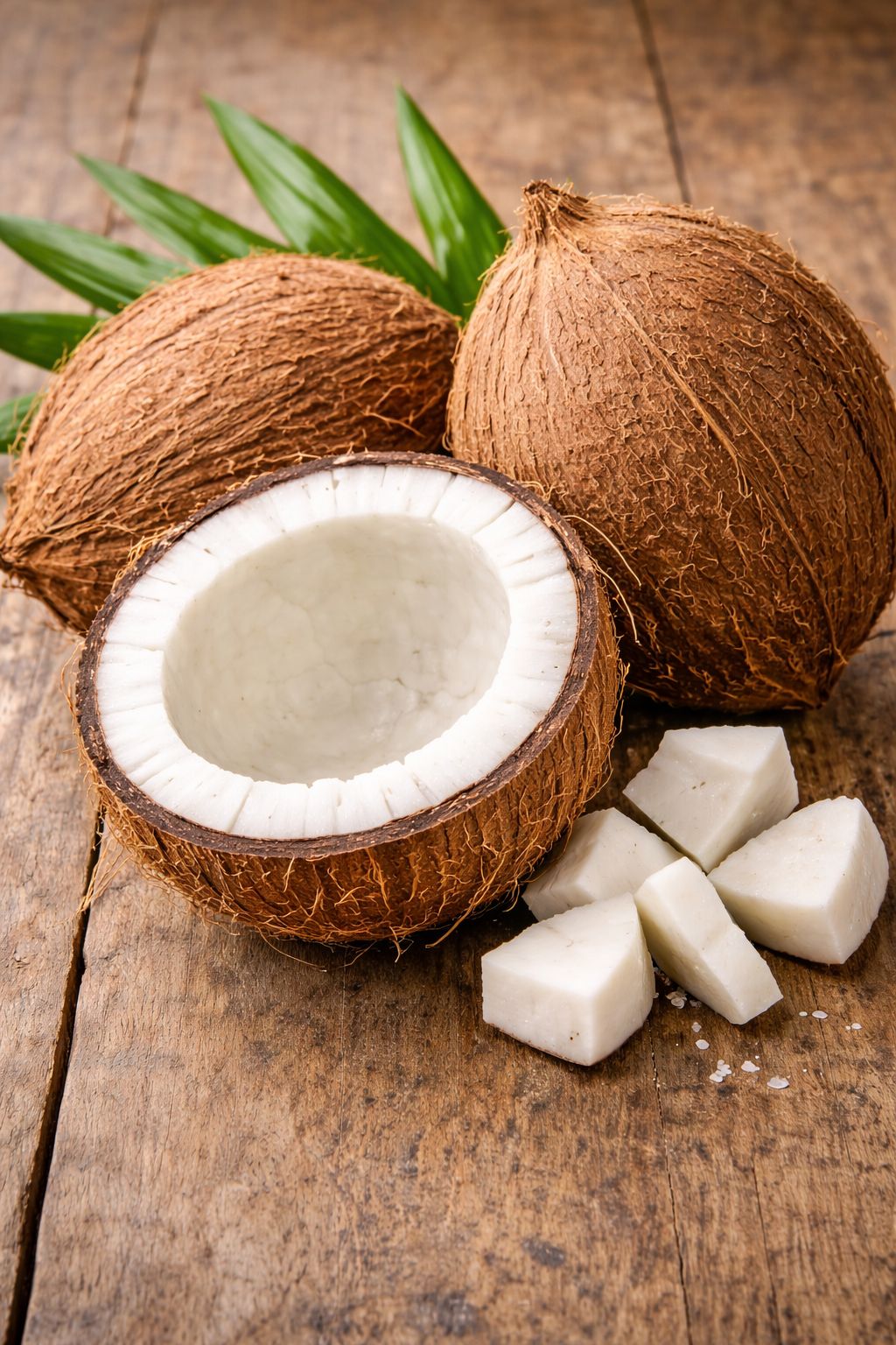 Brown Raw Coconut