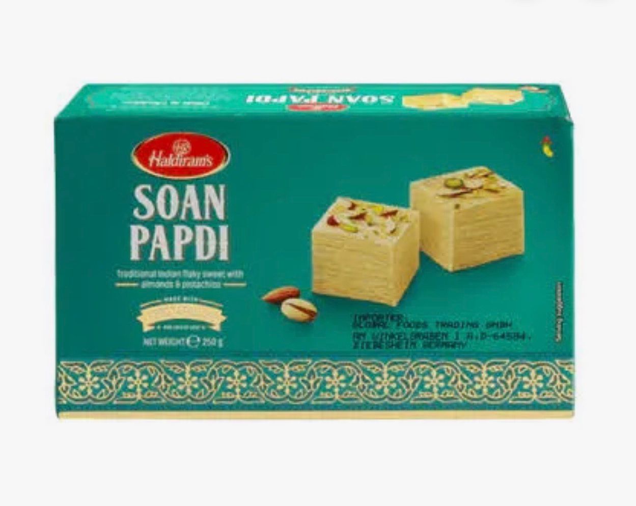 Haldiram's  Soan Papdi Vegan (Vegetable Oil) 250g